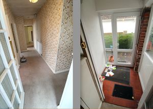 Hall and Porch- click for photo gallery